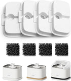 71fl oz/2.1L Automatic Cat Fountain Dog Bowls & Feeders Pet Clever 4 Filter 