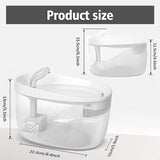 74oz/2.2L Cat Water Fountain, Automatic Indoor Pet Fountain Cat Water Dispenser with Ultra Quiet Pump Dog Bowls & Feeders Pet Clever 