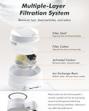 8L Large Gravity Cat Water Dispenser with Filter & Adjustable Base Dog Bowls & Feeders Pet Clever 