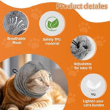 Adjustable Cat Muzzle for Grooming and Biting Prevention Cat Care & Grooming Pet Clever 