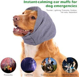 Anxiety Relief Adjustable Pet Ear Muffs for Noise Protection Clothes Pet Clever 