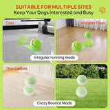 Automatic Rolling Dog Balls with Silicone Cover Toys Pet Clever 