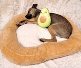 Avocado Toast Soft Plush Small Cute and Cozy Pet Bed Dog Beds & Blankets Pet Clever 