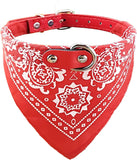 Bandana with Collar for Dogs Cat Care & Grooming Pet Clever Red S 