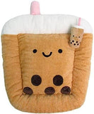 Boba Soft Plush Small Cute and Cozy Food Pet Bed Dog Beds & Blankets Pet Clever 