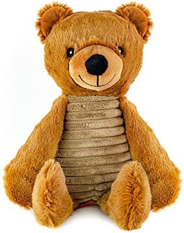 Bubba Bear Pet Plush Toy Dog with Squeaker Toys Pet Clever 