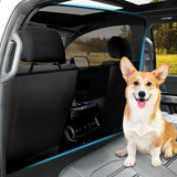 Car Divider Back Seat Barrier for Midsized Pickup Travel Pet Clever 