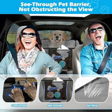 Car Divider Back Seat Barrier for Midsized Pickup Travel Pet Clever 