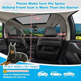 Car Divider Back Seat Barrier for Midsized Pickup Travel Pet Clever 