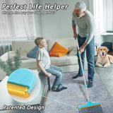 Carpet Rake for Pet Hair Removal - Reusable Pet Hair Remover Dog Hair Trimmers Pet Clever 