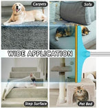 Carpet Rake for Pet Hair Removal - Reusable Pet Hair Remover Dog Hair Trimmers Pet Clever 
