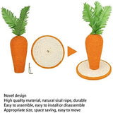 Carrot Shape Cat Scratching Board Sisal and Composite Cardboard Cat Trees & Scratching Posts Pet Clever 