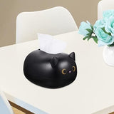 Cartoon Cat Tissue Box Cat Design Accessories Pet Clever 