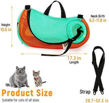 Cat Grooming Bag Adjustable Cat Bathing Bag Anti Scratch Bite Restraint Bag Cat Care & Grooming Pet Clever 