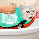 Cat Grooming Bag Adjustable Cat Bathing Bag Anti Scratch Bite Restraint Bag Cat Care & Grooming Pet Clever 