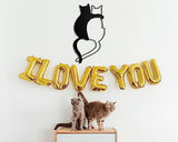 Cat Metal Wall Decor Iron Cat Wall Art Home Decor Cats Pet Clever 