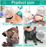 Cat Muzzle for Grooming Cat Adjustable Hood with Cat Paw Covers Cat Care & Grooming Pet Clever 