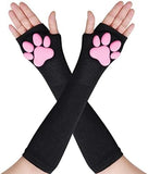 Cat Paw Pad Mittens Cat Design Accessories Pet Clever Black 