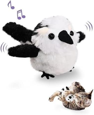 Cat Toys Flapping Bird with Catnip for Bored Indoor Adult Cat Cat Toys Pet Clever 