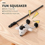 Cat Wand Toy Cute Mouse Tease Cat Wand Cat Pet Clever 
