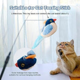Chirping Bird Cat Toys Hanging Interactive Cat Toys for Indoor Cats Cat Pet Clever 