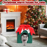 Comfortable Warm Cat Condo Tents in Winter Cat Bes & Mats Pet Clever 