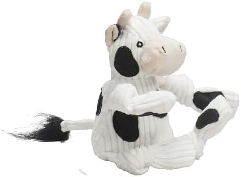 Cow Plush Dog Toy Durable Plush to Keep Them Busy Dog Toys Pet Clever 