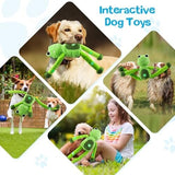 Cute Frog Shaped Plush Large Dog Toy Toys Pet Clever 