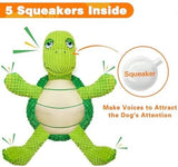 Cute Turtle Plush Toy for Dogs Indoor Play Toys Pet Clever 