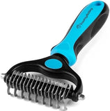 Dematting and Deshedding Comb for Dogs and Cats Grooming Tool Dog Combs Pet Clever 