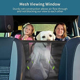 Dog Car Barrier Vehicle Pet Barrier Backseat Mesh Dog Car Divider Net with Adjusting Rope Travel Pet Clever 