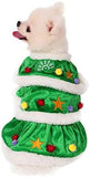 Dog Christmas Tree Costume Cat Clothing Pet Clever Chest girth: 9.4"; Neck Girth: 13.0" 