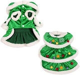 Dog Christmas Tree Costume Cat Clothing Pet Clever 