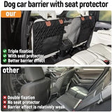 Dog Net for Car Divider Pet Barrier with Mesh Organizer Travel Pet Clever 