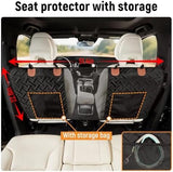 Dog Net for Car Divider Pet Barrier with Mesh Organizer Travel Pet Clever 