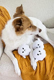 Dog Owner Must Have Accessories, Spooky Ghosts Fall Dog Toys, Set of 3 Toys Pet Clever 