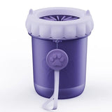 Dog Paw Cleaner Cleaning Pet Clever Purple 