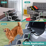 Dog Ramp for Car with Portable Aluminum Fram for Large Dogs Dog Houses Pet Clever 
