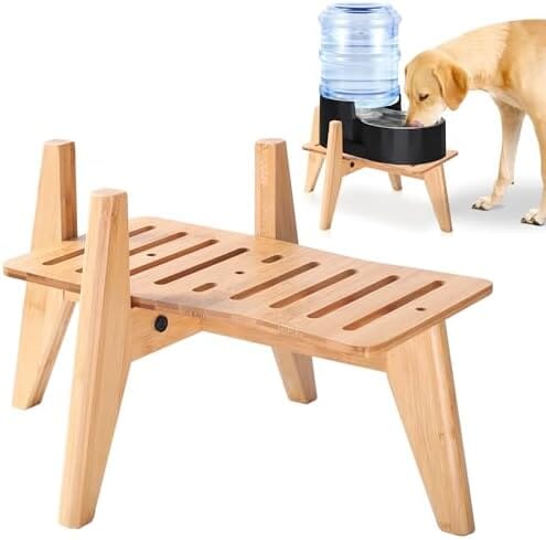 Dog Water Bowl Dispenser Stand Dog Bowls & Feeders Pet Clever 