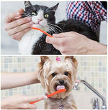 Double Headed Pet Dog Toothbrush for Small Dogs Toothbrush Pet Clever 