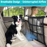 Double Layer Mesh with Zipper Universal Car Dog Barrier for SUVs Travel Pet Clever 