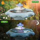 Dreamy Crystal Ball Outdoor Hummingbird Fountains for Birdbath Fountain Pump Pet Clever 