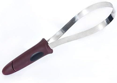 Dual-Sided Shedding Blade with Stainless Steel Blade De-Shedding Tool Dog Hair Trimmers Pet Clever 
