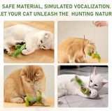 Flapping Chase Interactive Cat Toy Cat Toys Pet Clever 