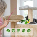 Flapping Chase Interactive Cat Toy Cat Toys Pet Clever 