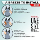 Flea and Tick Prevention for Dogs - Flea Collar - 4 Collars Pet Clever 