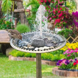 Granite Air Pump Rock with Pump for Bird Fountain Pump Pet Clever 