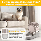 Gravity Water Bowl for Cats 3L Automatic Pet Water Dispenser Dog Bowls & Feeders Pet Clever 