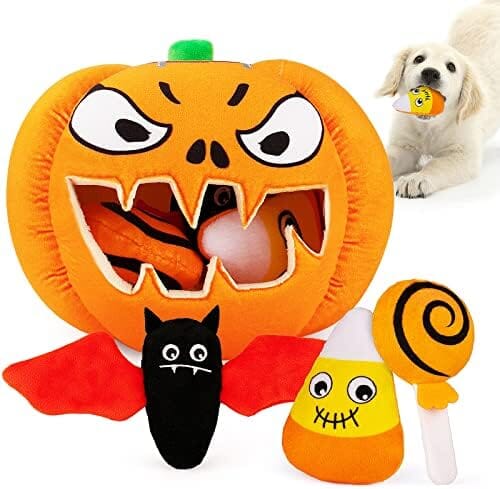 Halloween Hide and Seek Plush Stuffed Animal Puppy Toy Toys Pet Clever 