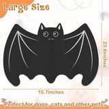 Halloween Pet Mats for Food and Water Dog Cat Food Mats Pet Feeding Mat Dog Bowls & Feeders Pet Clever 